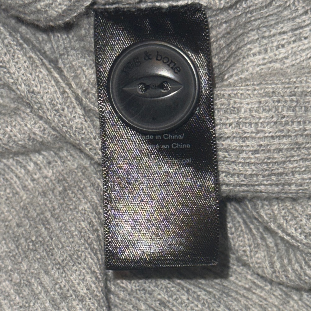 rag & bone Light Gray Women's Cardigan - Picture 5 of 7